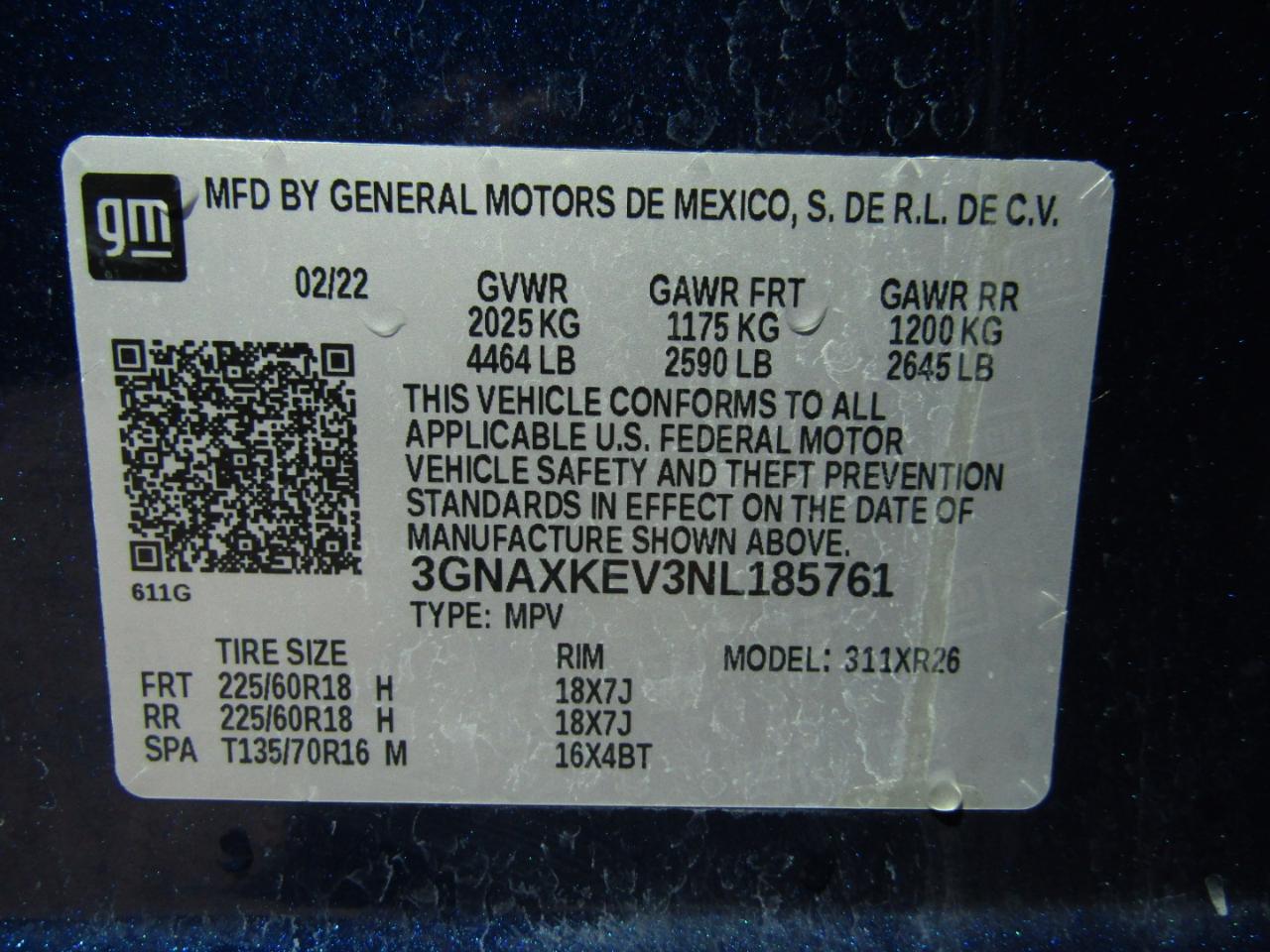 Chevrolet Equinox LT 2022