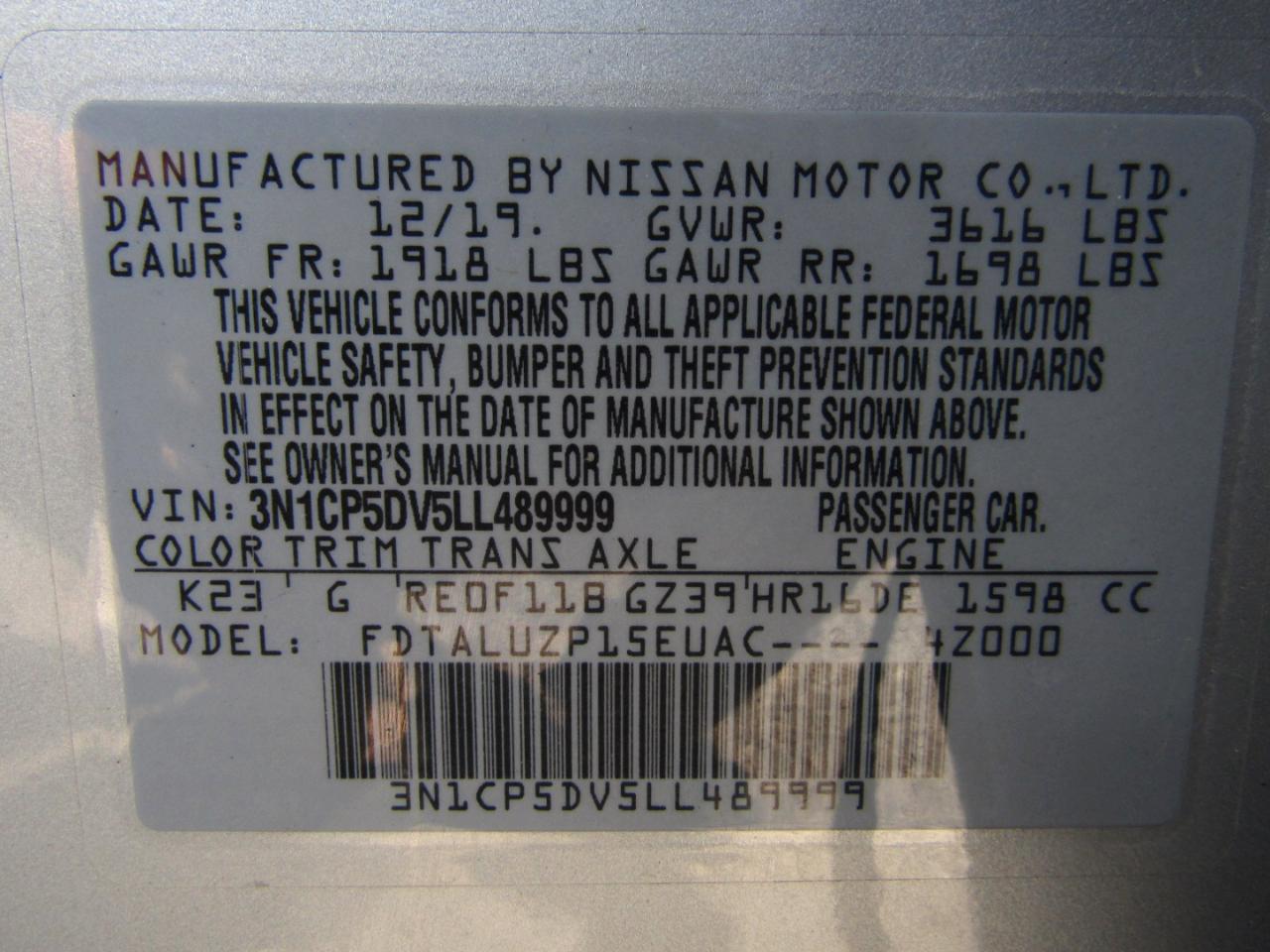 Nissan Kicks SR 2020