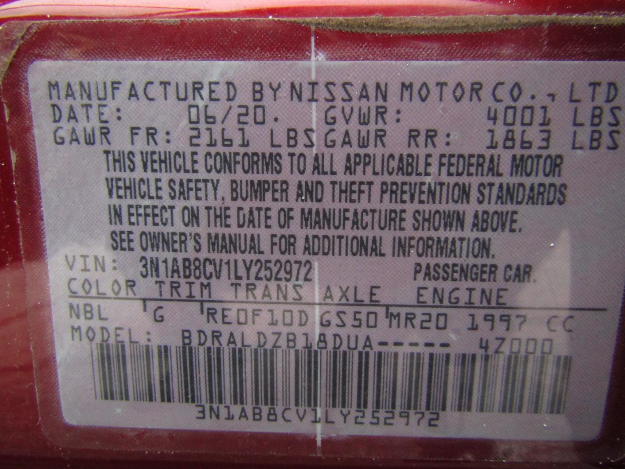 Nissan Sentra SV 2020