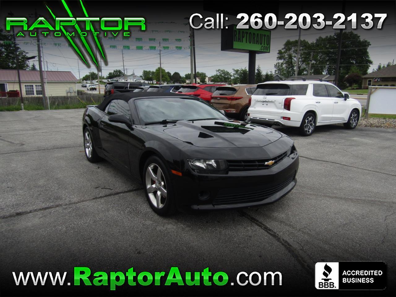 2014 Chevrolet Camaro Convertible 1LT