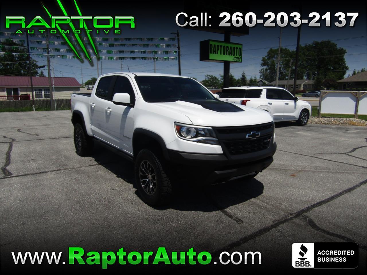 2018 Chevrolet Colorado ZR2 Crew Cab 4WD Short Box