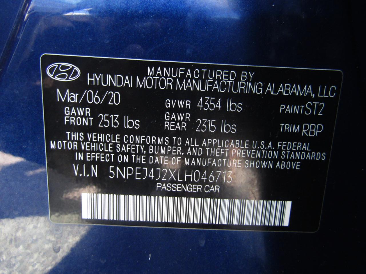 Hyundai Sonata SEL Plus 2020