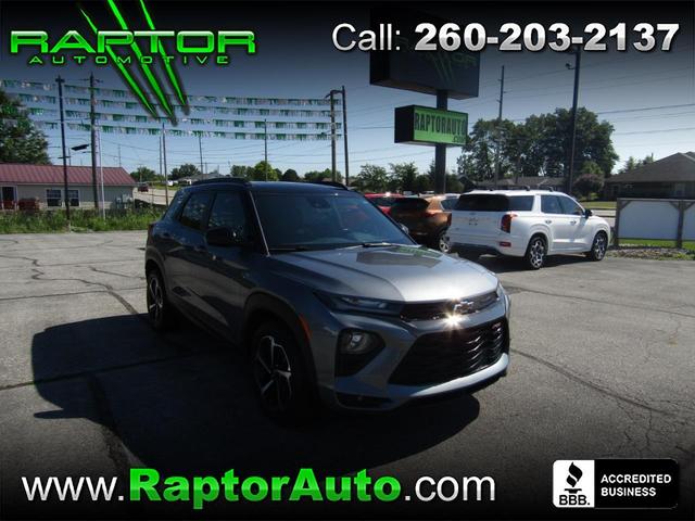 Gray 2021 Chevrolet Trailblazer SUV / Crossover Front-Wheel Drive Continuously Variable Transmission