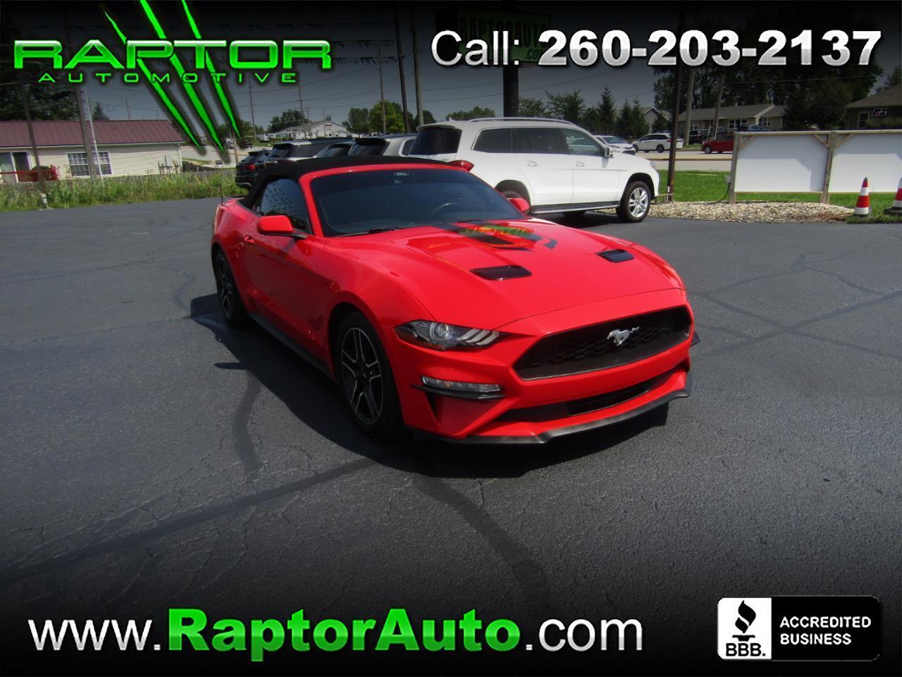 2022 Ford Mustang EcoBoost Premium Convertible