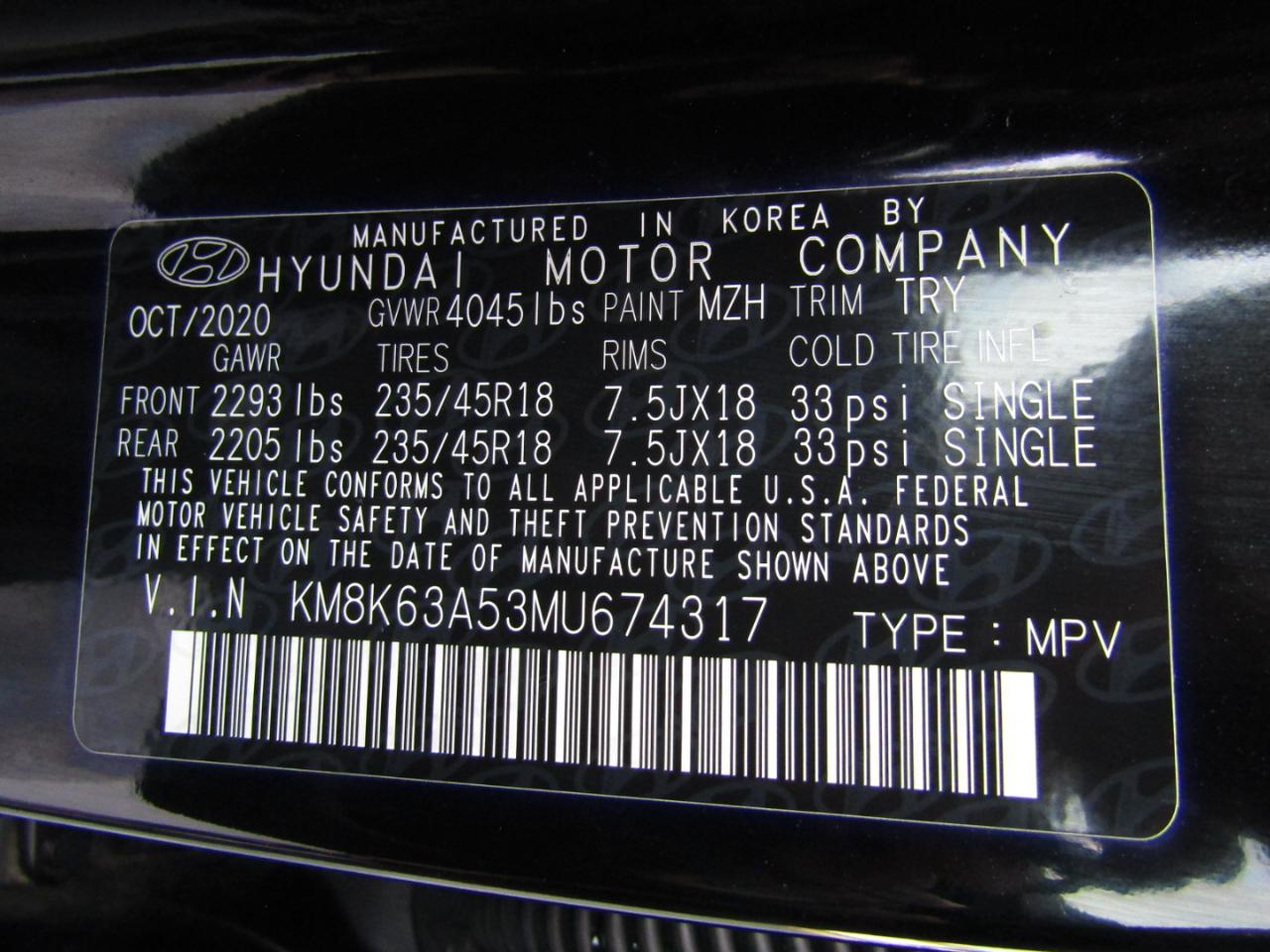 Hyundai Kona NIGHT 2021