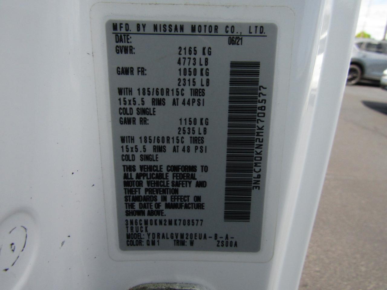 Nissan NV200 SV 2021