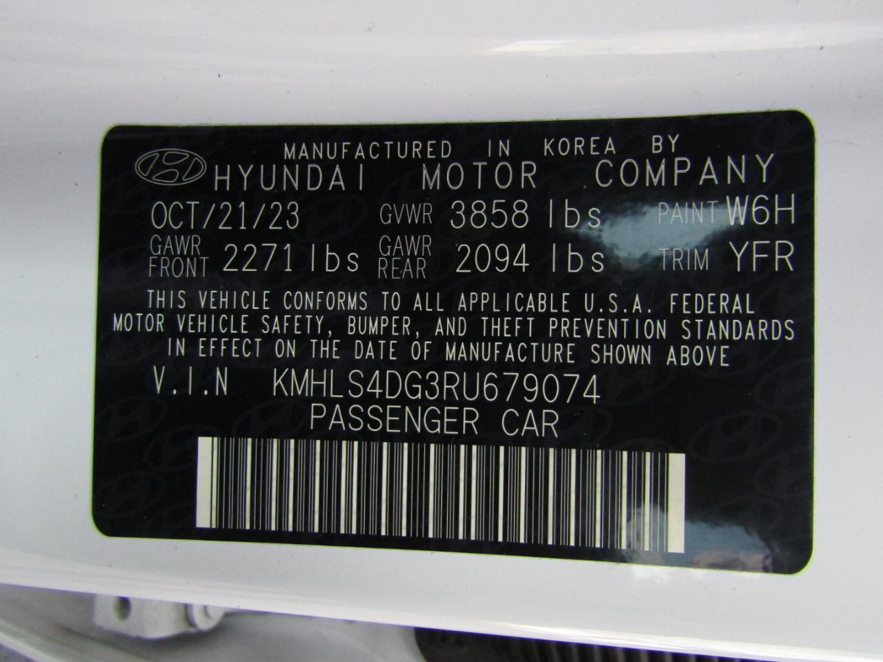 Hyundai Elantra SEL 2024