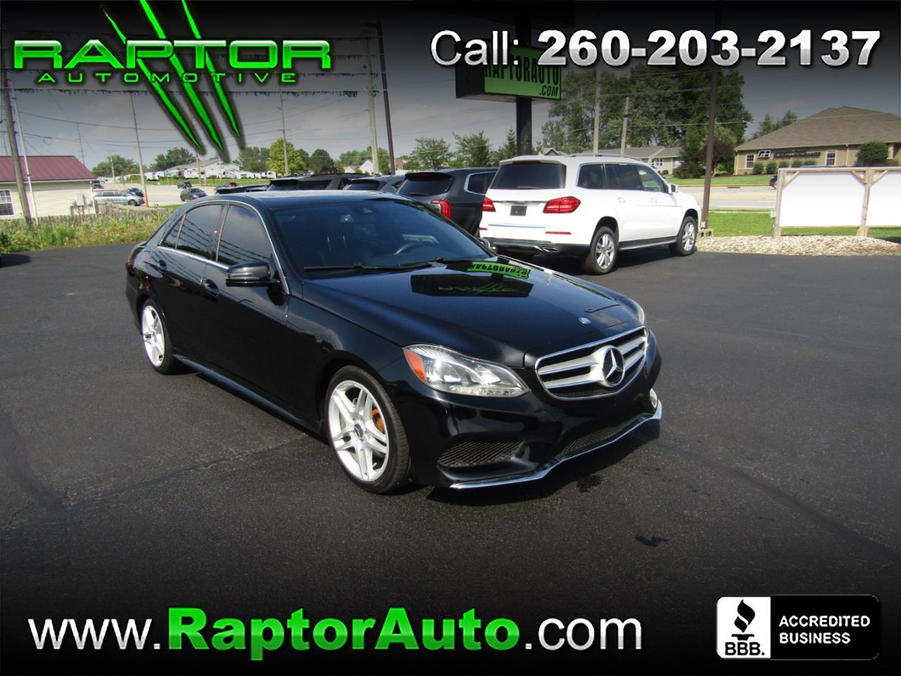 2014 Mercedes-Benz E-Class E350 4MATIC Sedan