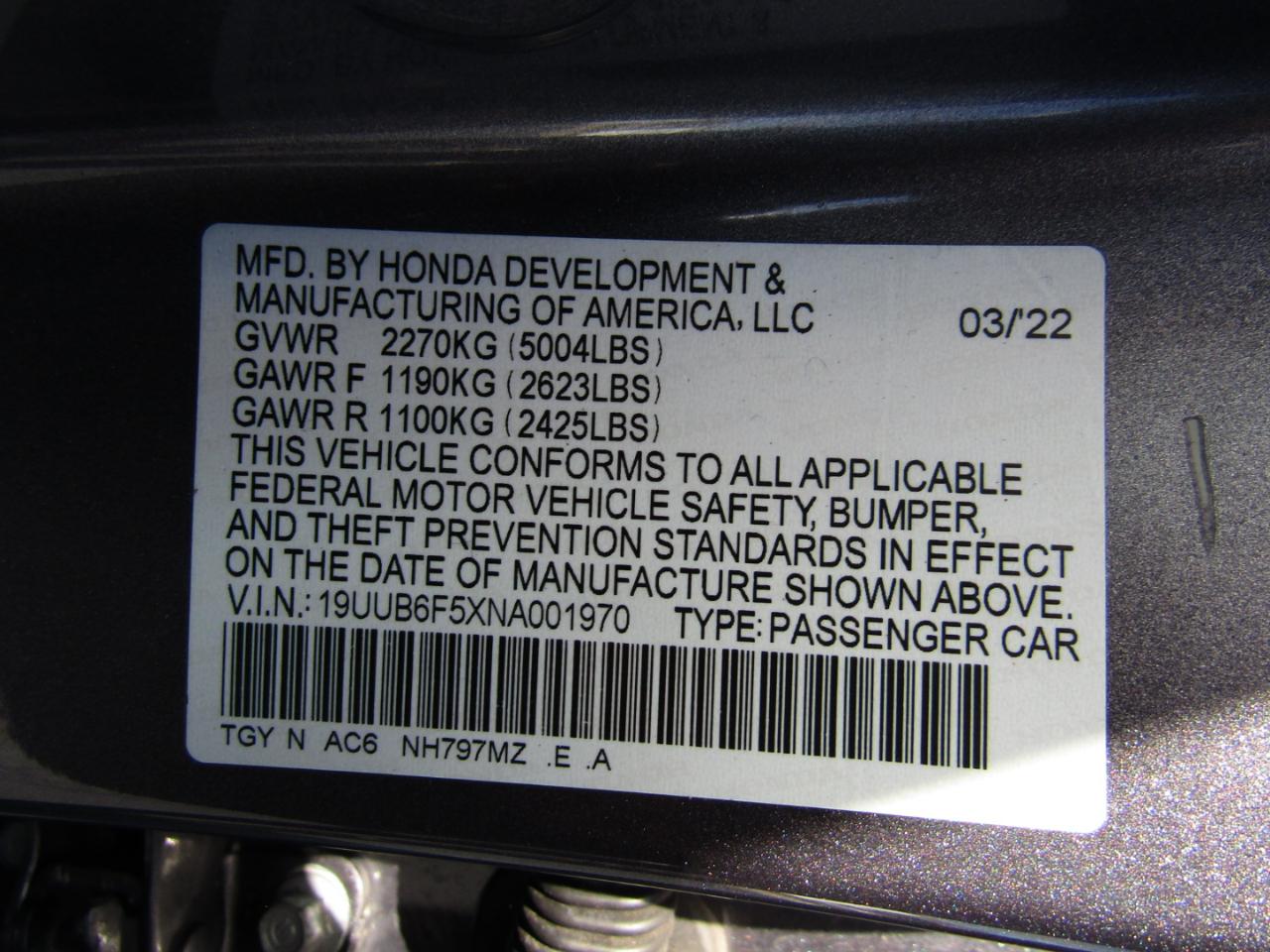 Acura TLX SH-AWD A-Spec Package 2022