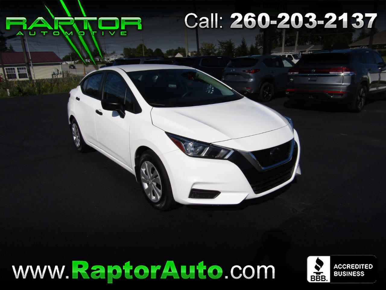2020 Nissan Versa S CVT