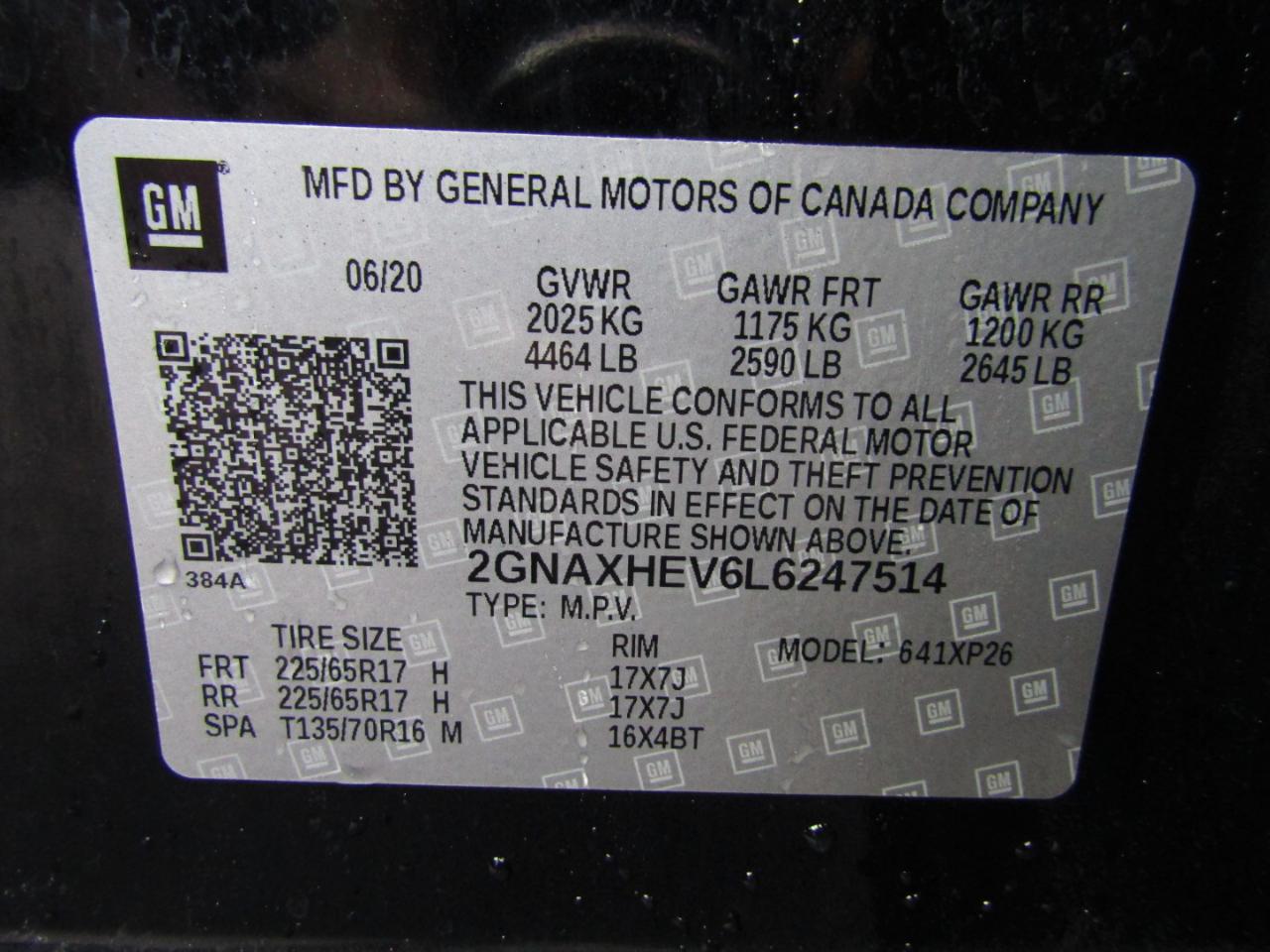 Chevrolet Equinox LS 2020