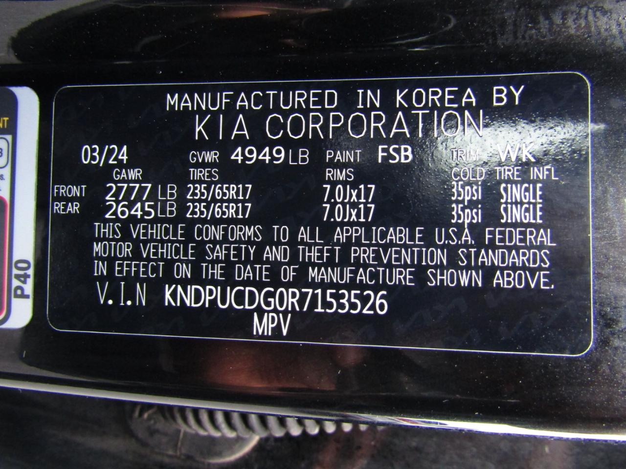 Kia Sportage Hybrid LX AWD 2024