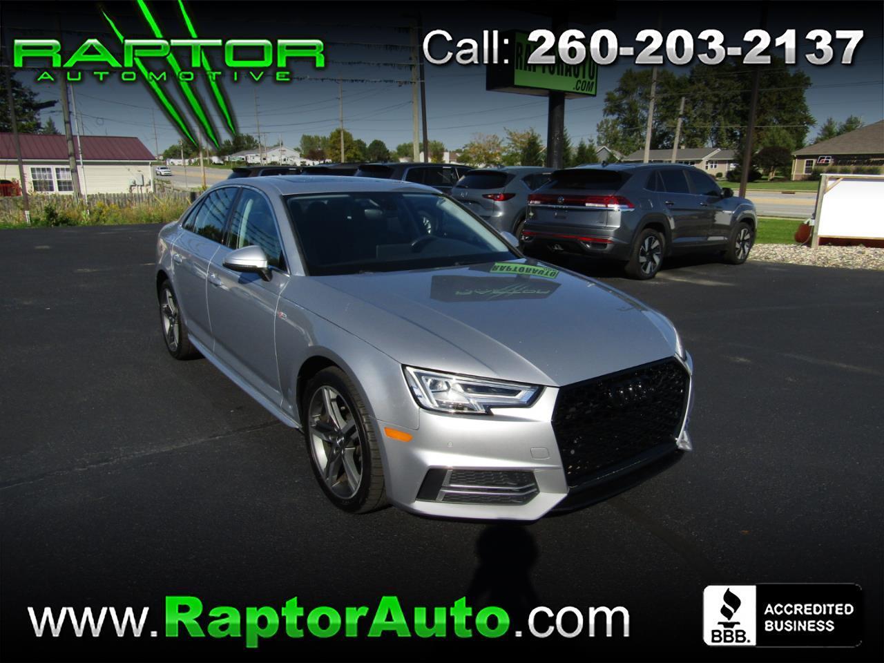 2018 Audi A4 2.0 TFSI Premium Plus quattro 7A