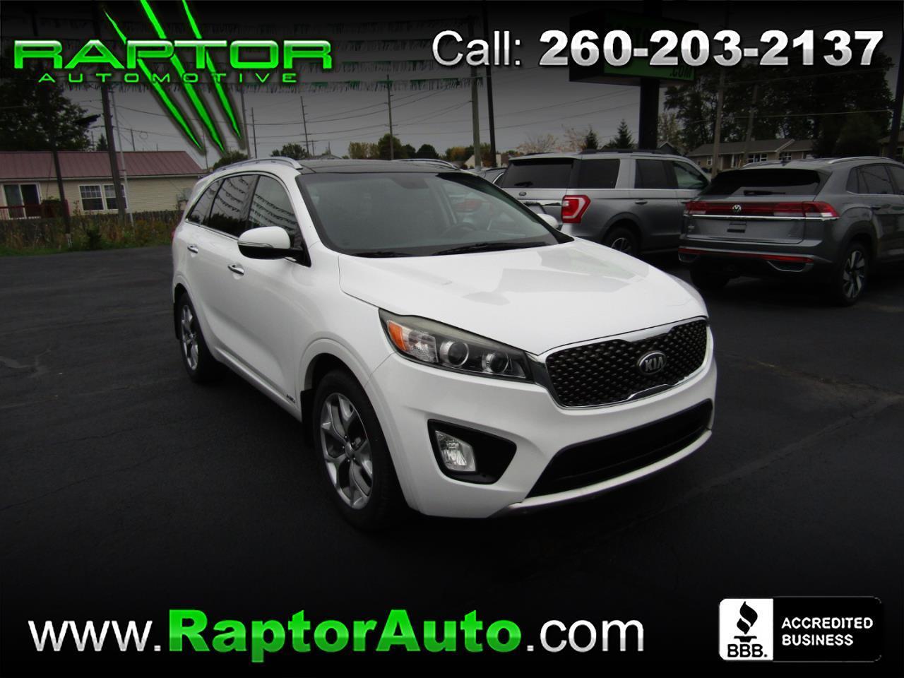 2016 Kia Sorento SX V6 AWD