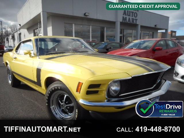 Yellow 1970 Ford Mustang Coupe Manual