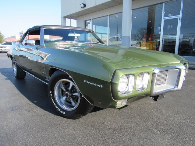 Green 1969 Pontiac Firebird Coupe Manual