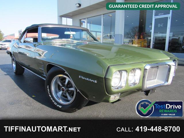 Green 1969 Pontiac Firebird Coupe Manual