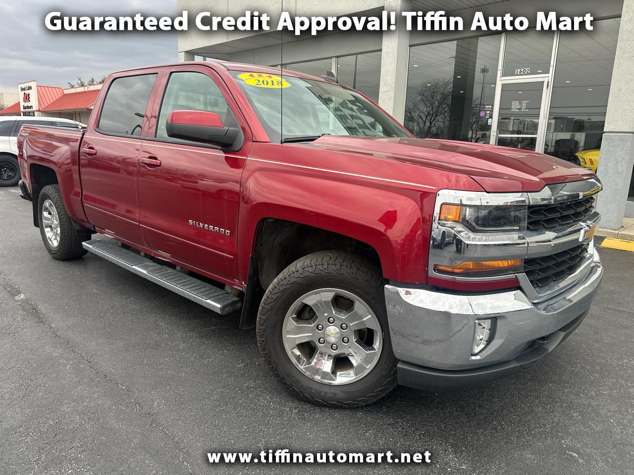2018 Chevrolet Silverado 1500 4WD Crew Cab  LT