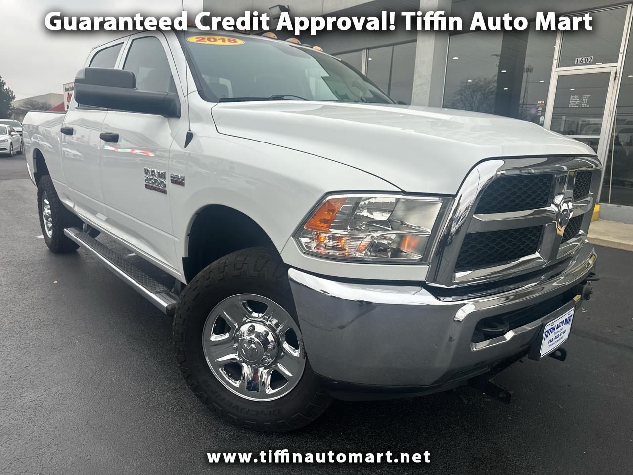 2018 RAM 2500 Tradesman 4x4 Crew Cab 6'4" Box