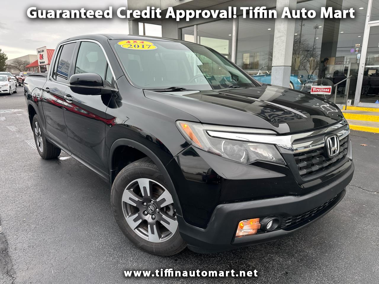 2017 Honda Ridgeline RTL 4x4 Crew Cab 5.3' Bed