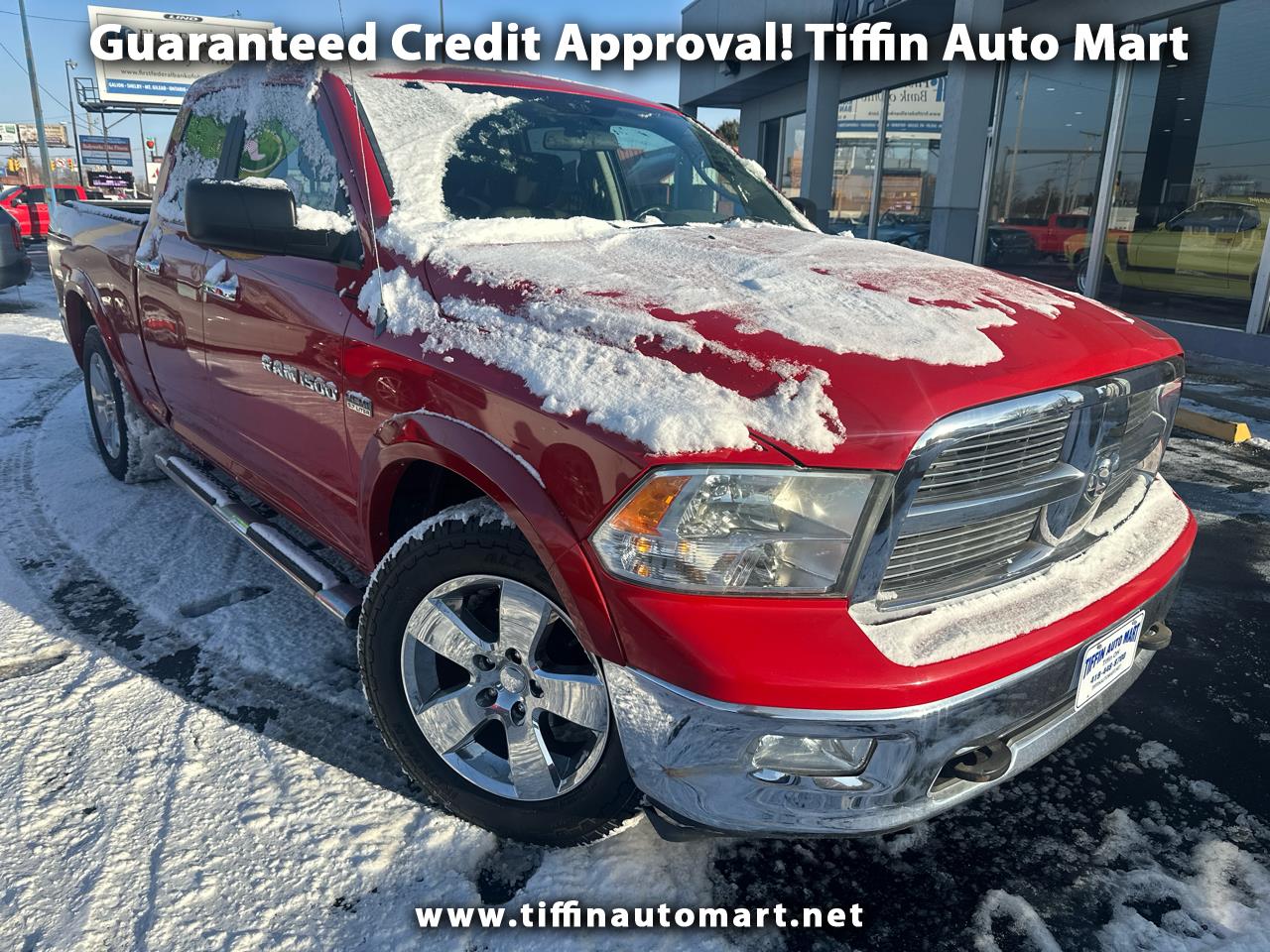 2012 Dodge 1500 4WD Quad Cab 140.5" Big Horn