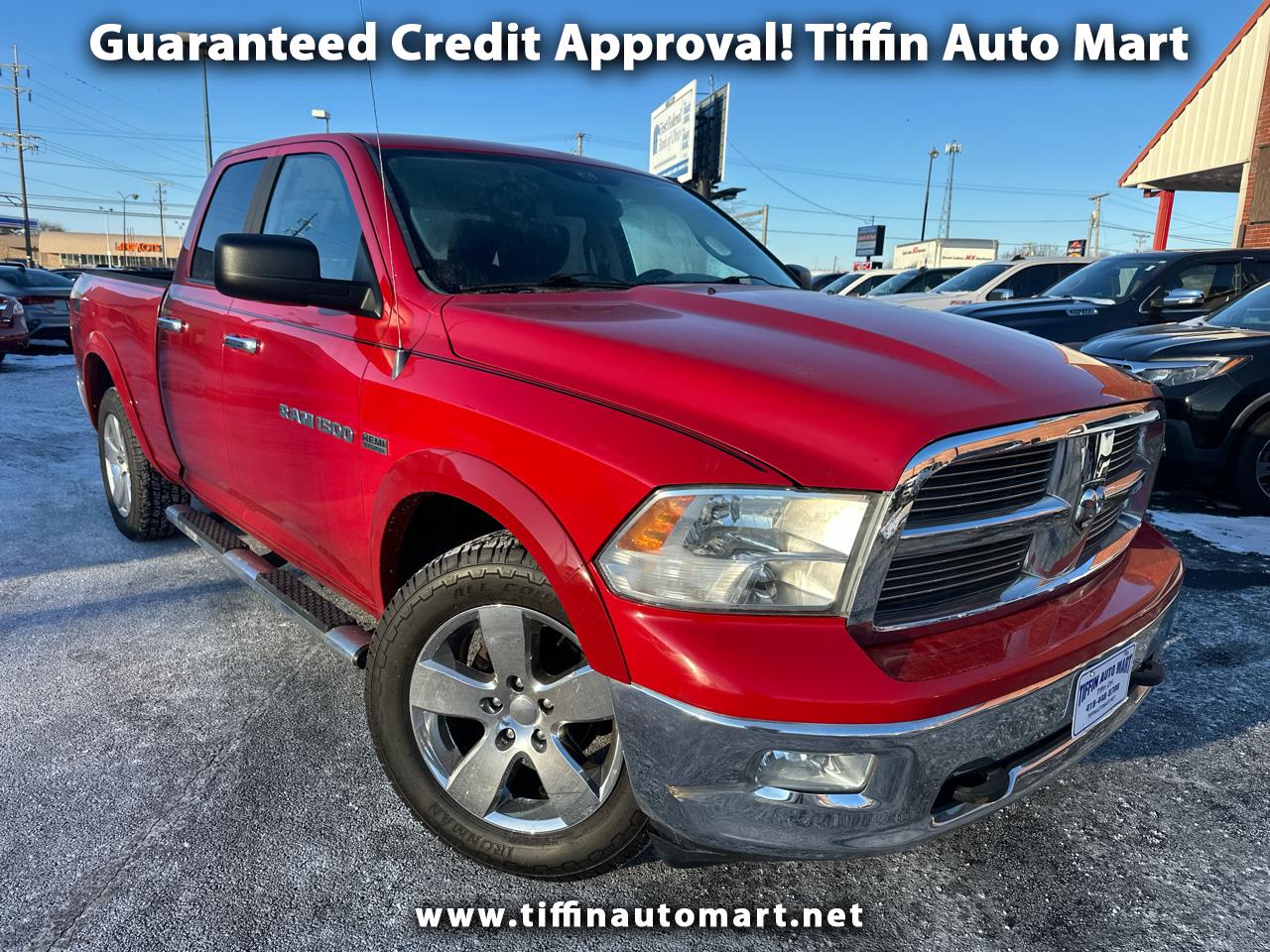 2012 Dodge 1500 4WD Quad Cab 4x4  Big Horn
