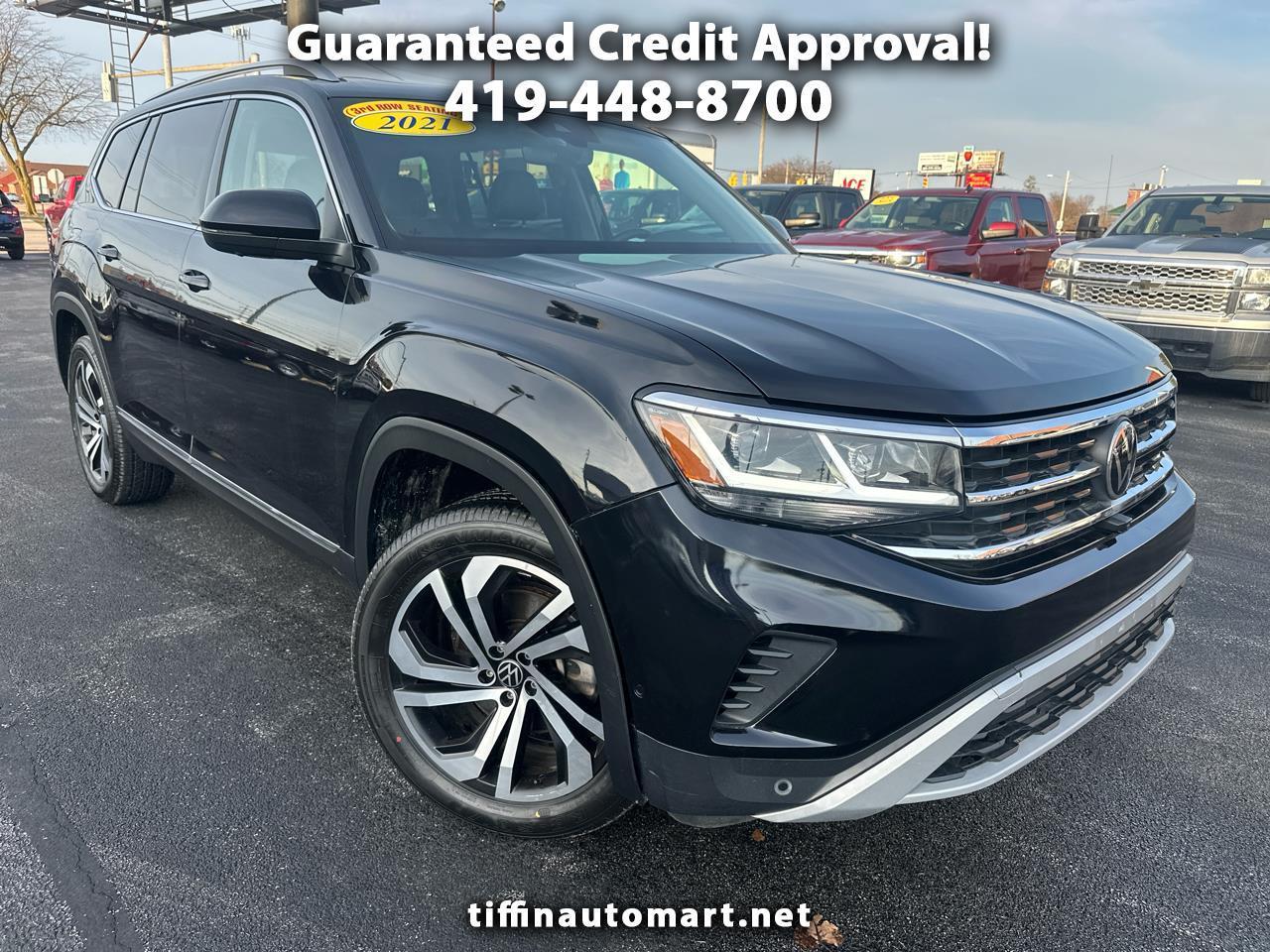 2021 Volkswagen Atlas 3.6L V6 SEL Premium 4 Wheel Drive* 3rd Row Seating
