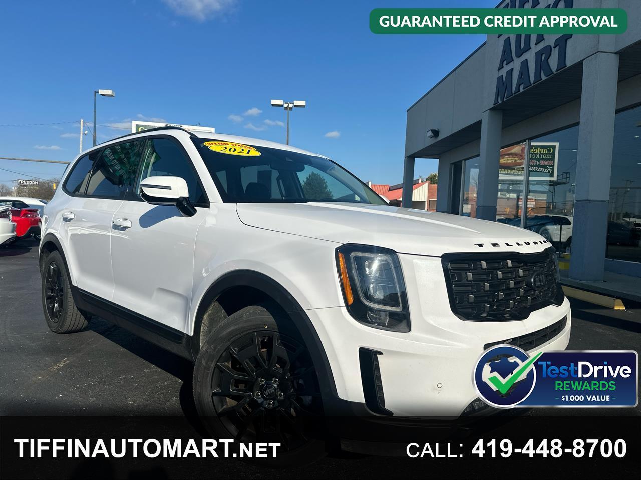 2021 Kia Telluride SX AWD 3Rd Row Seating