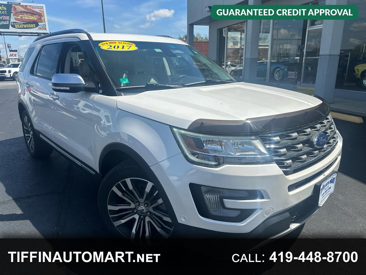 2017 Ford Explorer Platinum 4WD 3Rd Row Seating