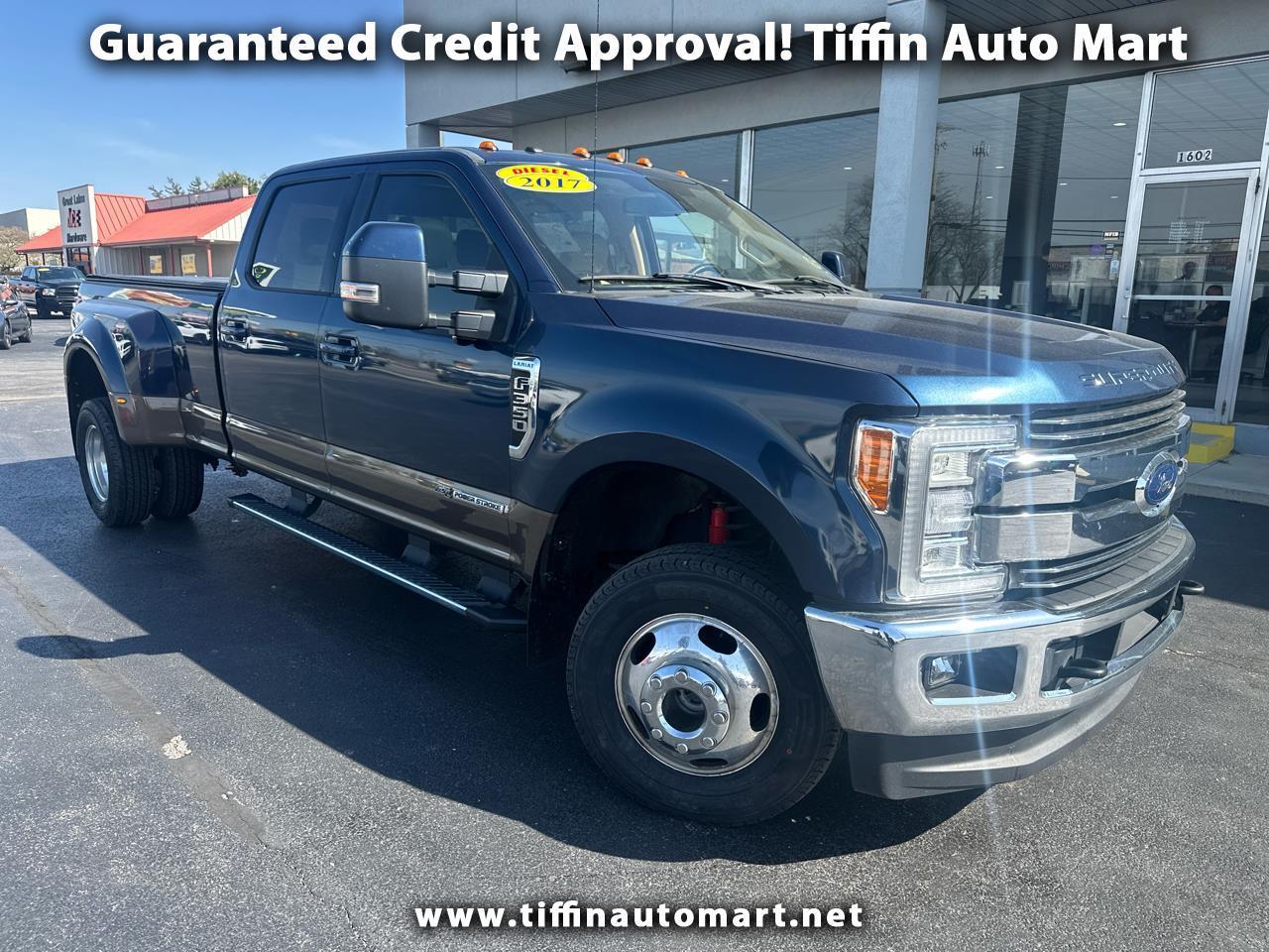 2017 Ford Super Duty F-350 DRW Lariat Diesel 4WD Crew Cab Dual Rear Wheels