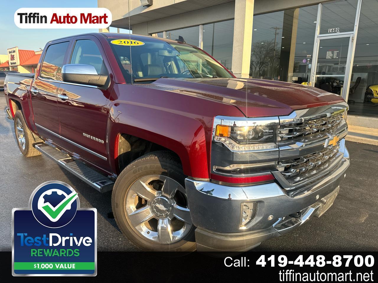 2016 Chevrolet Silverado 1500 4WD Crew Cab LTZ