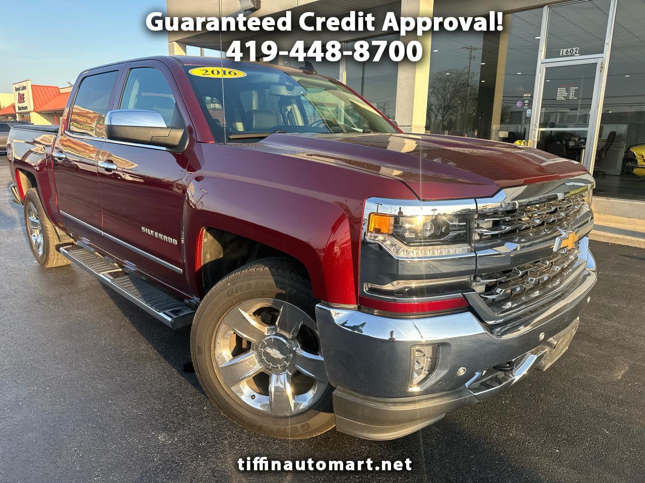 2016 Chevrolet Silverado 1500 4WD Crew Cab LTZ