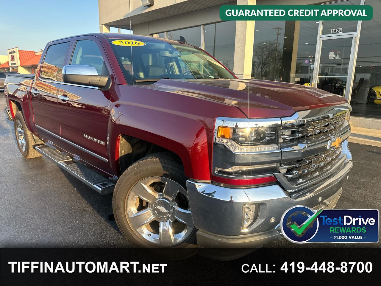 2016 Chevrolet Silverado 1500 4WD Crew Cab LTZ
