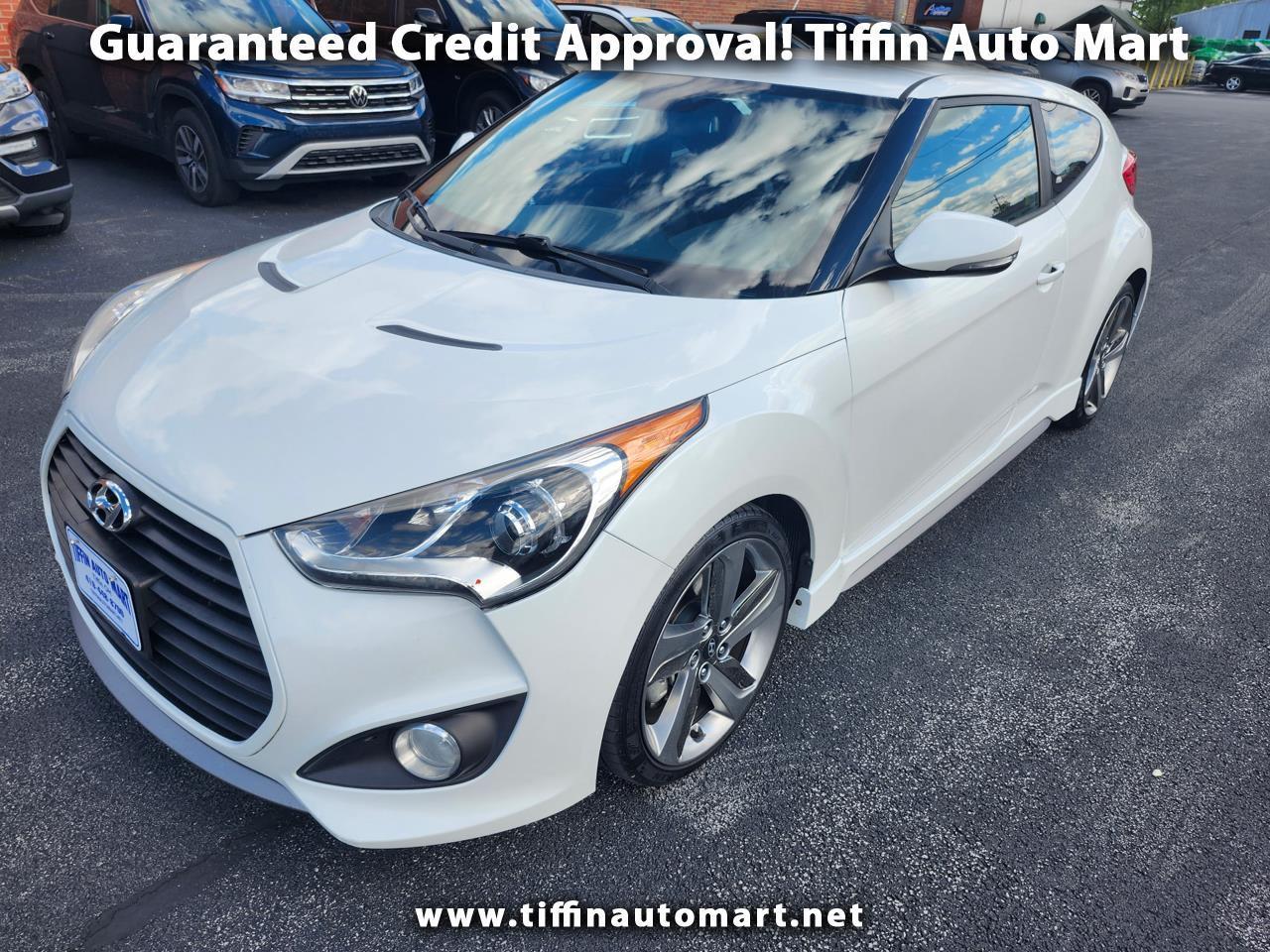 2013 Hyundai Veloster 3dr Cpe Auto Turbo w/Blue Int