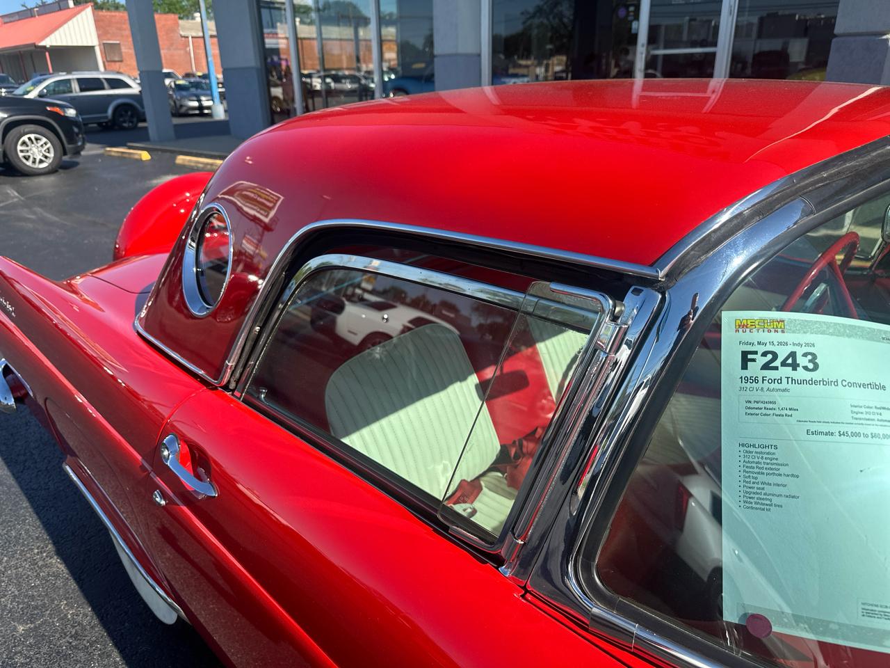 Ford Thunderbird 2dr Conv w/Hardtop Premium 1956