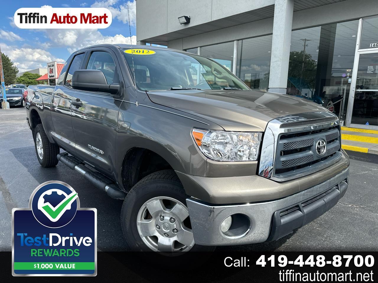 2012 Toyota Tundra 4WD Truck Double Cab 4.6L V8 6-Spd AT