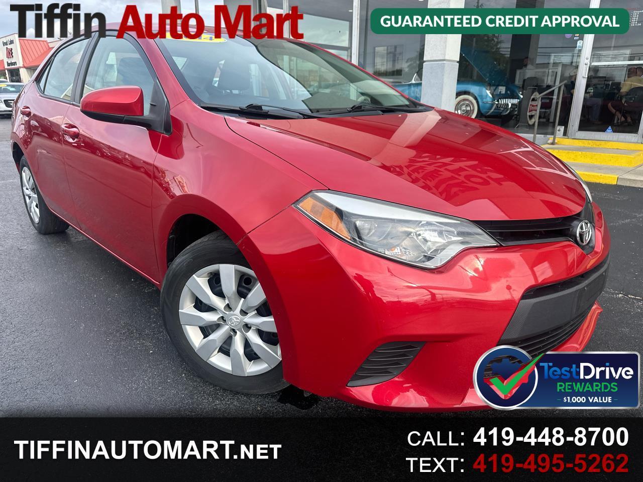 2014 Toyota Corolla 4dr Sdn LE Auto