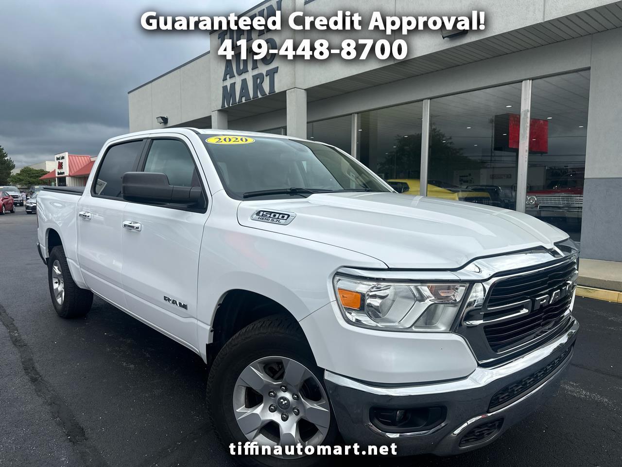 2020 RAM 1500 Big Horn 4x4 Crew Cab 5'7" Box