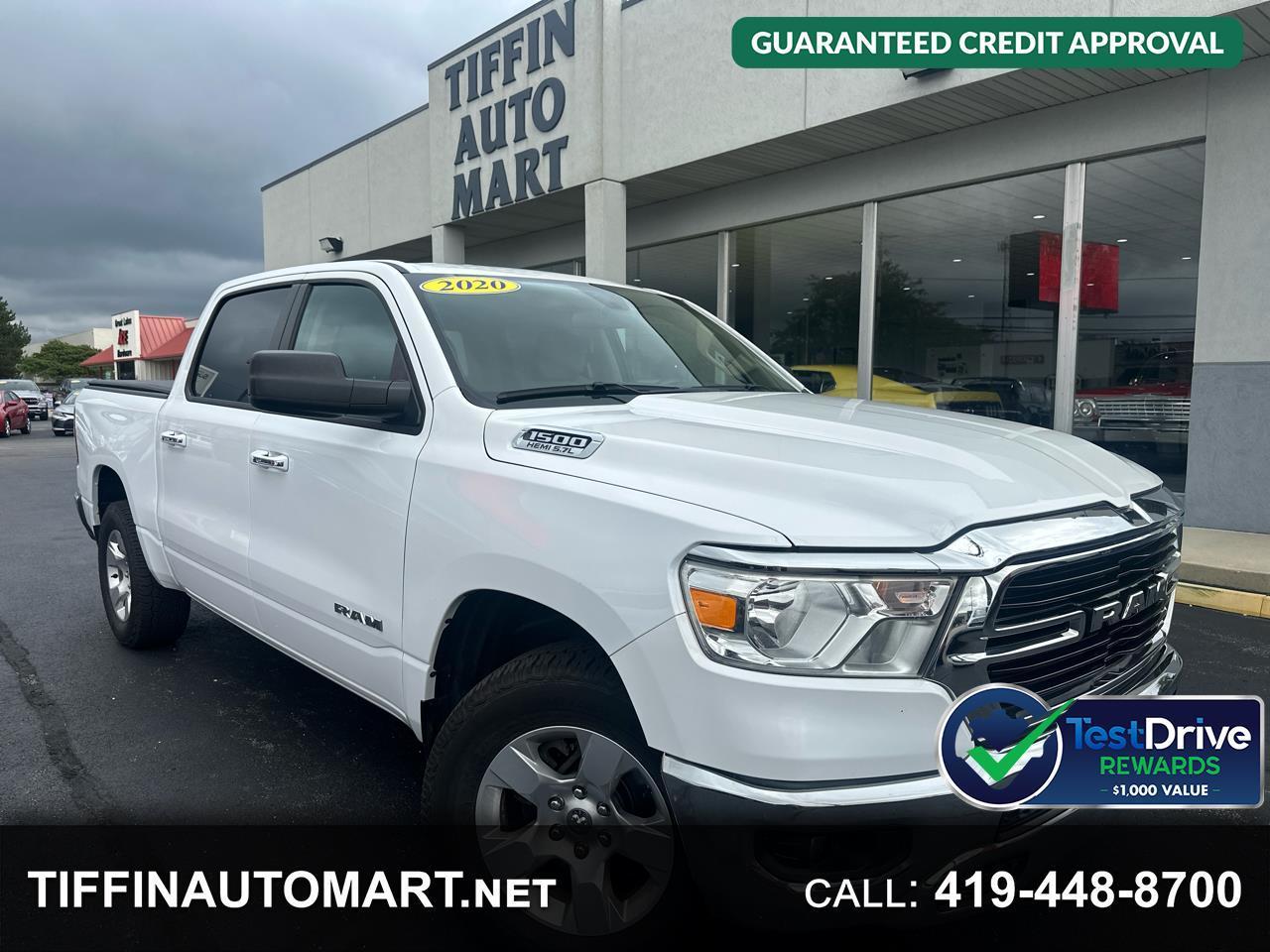 2020 RAM 1500 Big Horn 4x4 Crew Cab 5'7" Box