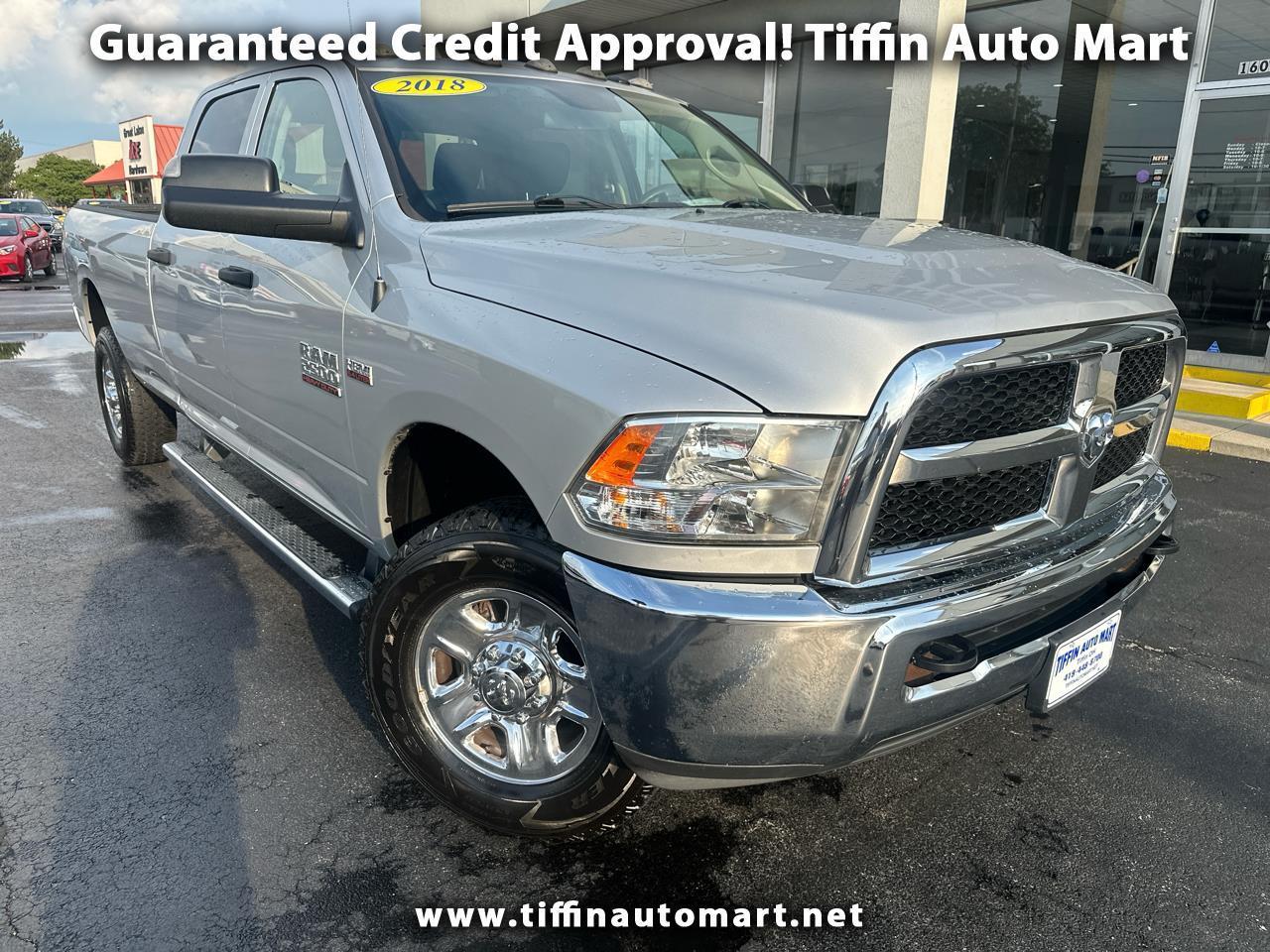 2018 RAM 2500 Tradesman 4x4 Crew Cab 8' Box