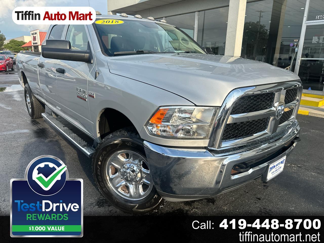 2018 RAM 2500 Tradesman 4x4 Crew Cab 8' Box