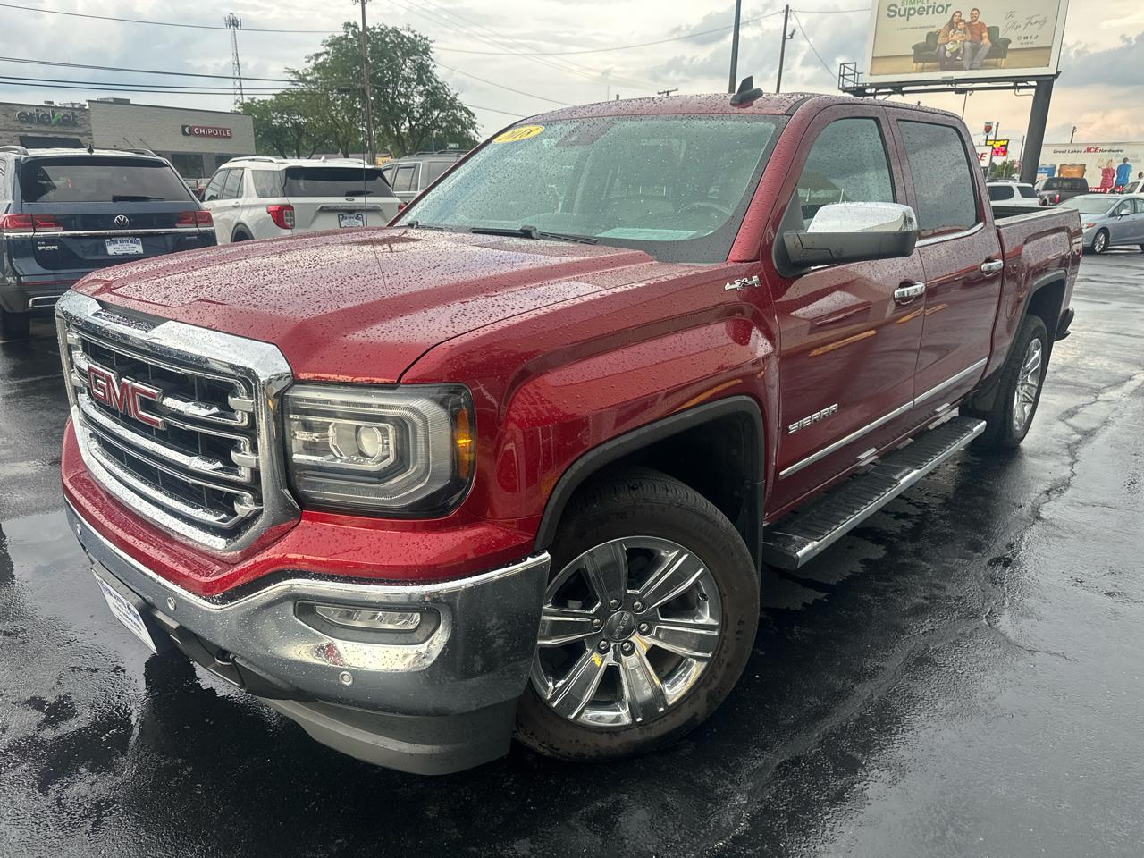 GMC Sierra 1500 4WD Crew Cab 143.5" SLT 2018