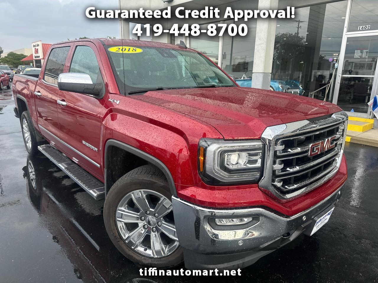 2018 GMC Sierra 1500 4WD Crew Cab 143.5" SLT