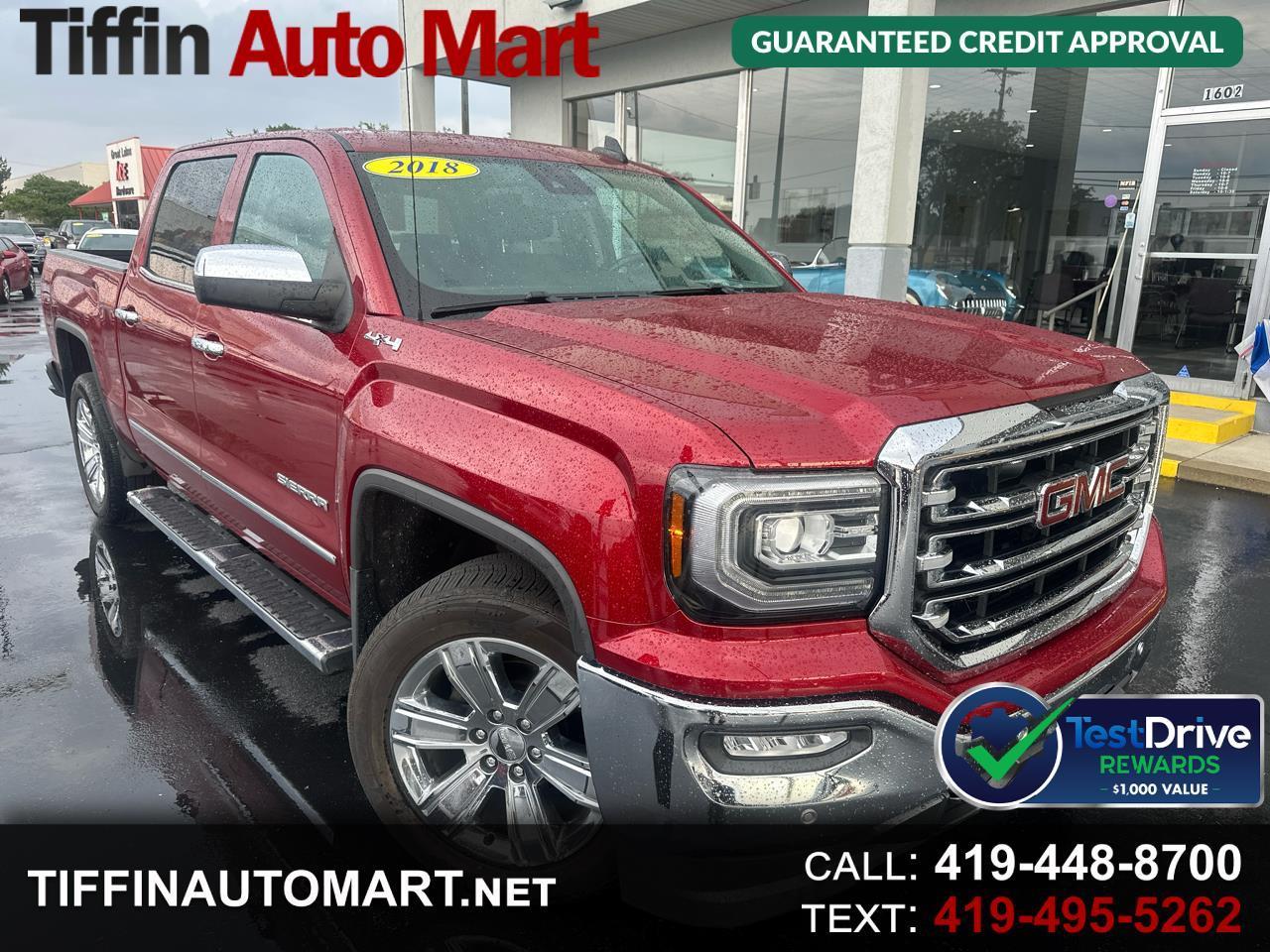 2018 GMC Sierra 1500 4WD Crew Cab 143.5" SLT