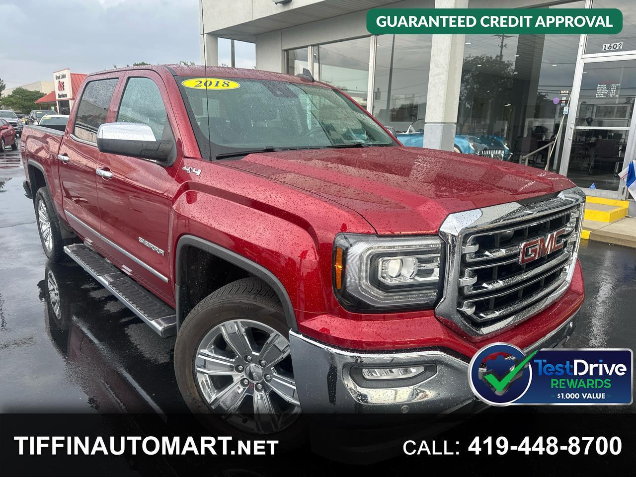 2018 GMC Sierra 1500 4WD Crew Cab 143.5" SLT