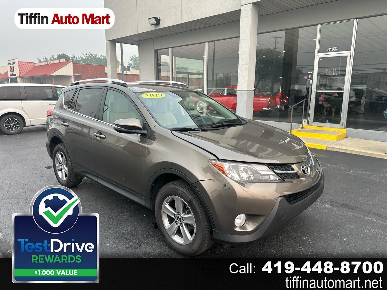 2015 Toyota RAV4 AWD 4dr XLE (Natl)