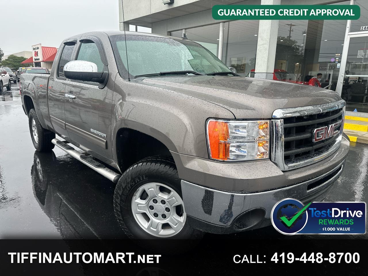 2011 GMC Sierra 1500 4WD Ext Cab 143.5" SLE