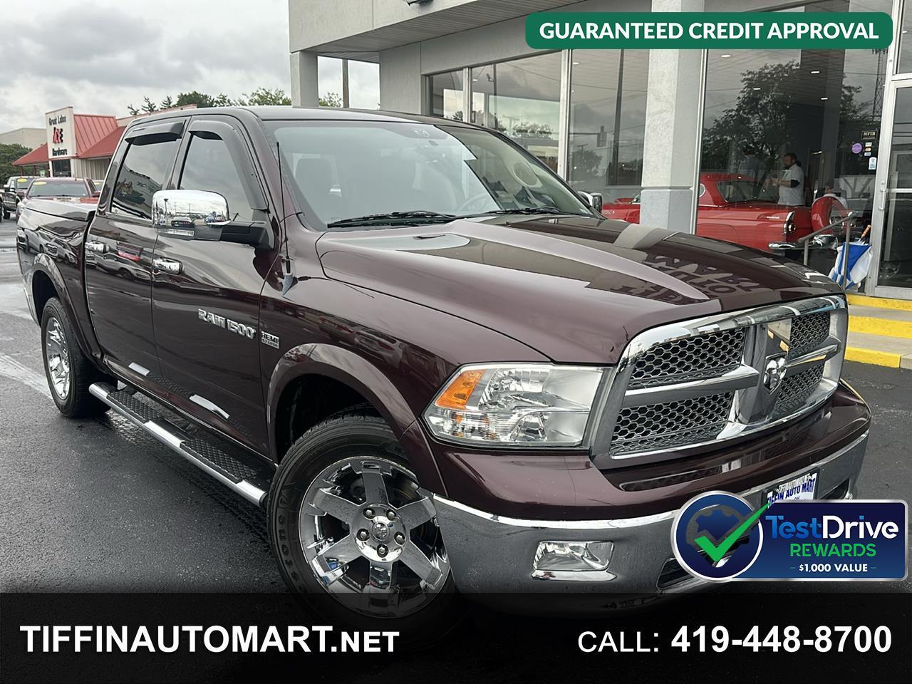 2012 Dodge 1500 4WD Crew Cab 140.5" Laramie