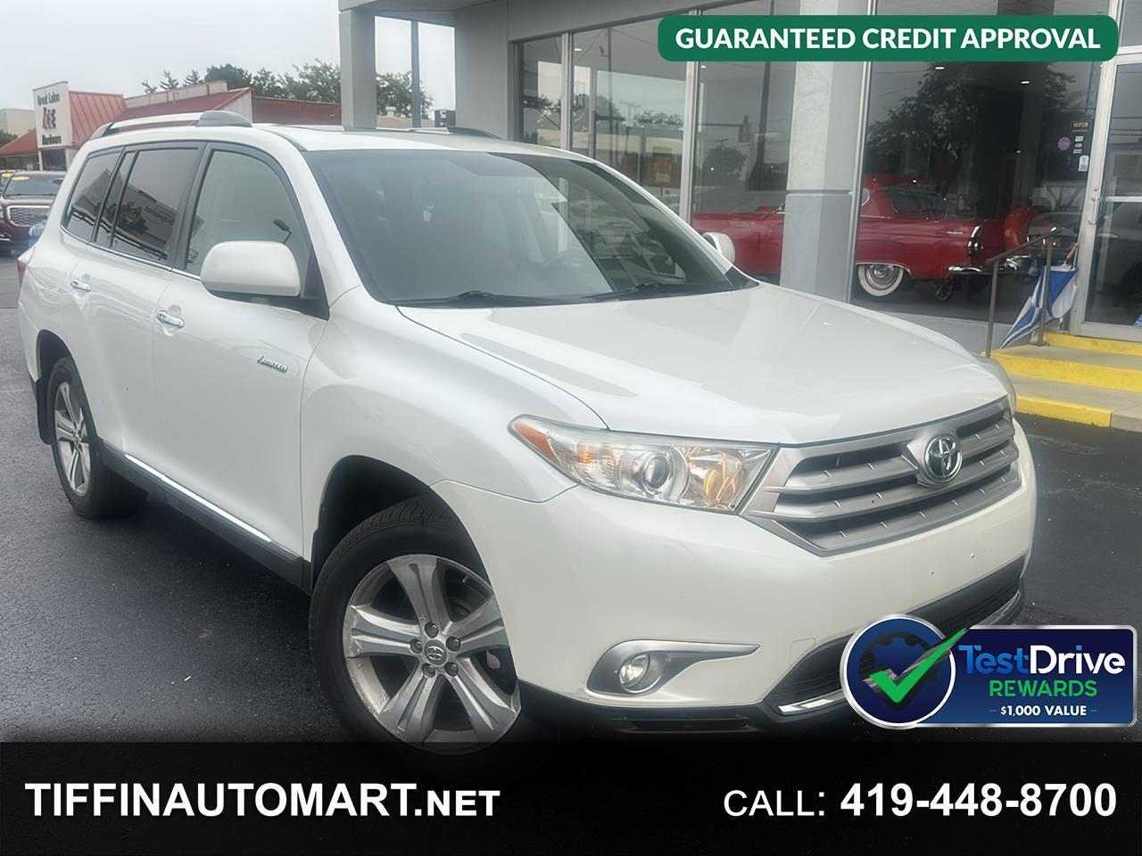 2012 Toyota Highlander 4WD 4dr V6 Limited (Natl)