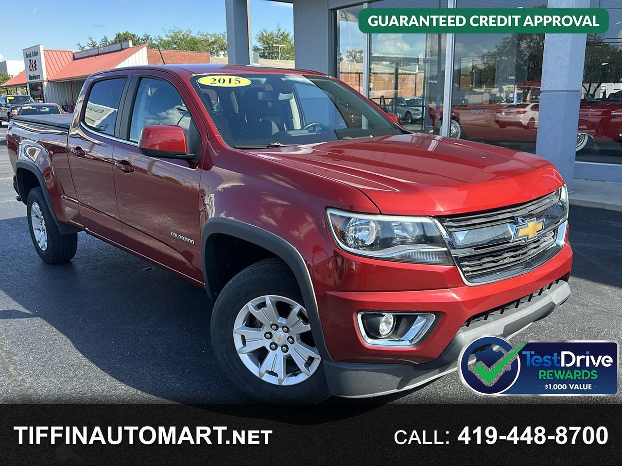 2015 Chevrolet Colorado 4WD Crew Cab 140.5" LT